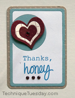 Thanks Honey Story Card
