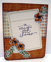 Million and One Thanks Card