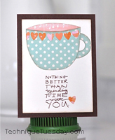 Adore Mug Card