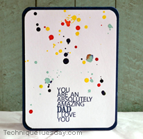 Amazing Dad Card