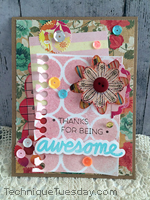 Awesome Flower Card