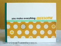 Awesome Dots Card