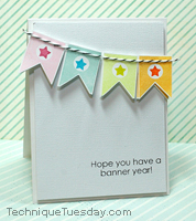 Banner year Card