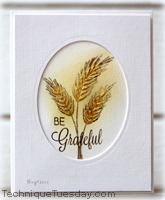 Be Grateful Card