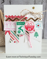Believe Postage Banner Card