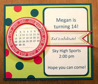 Birthday Invite Card