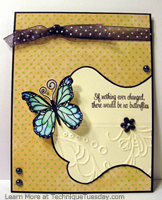 Butterfly Card