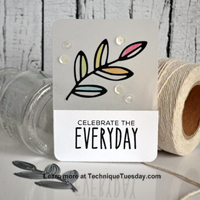 Celebrate The Everyday Story Card