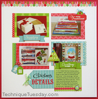 Christmas Details Layout