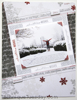 Christmas Wishes Layout