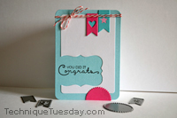 Congrats Banners Card