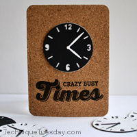 Crazy Busy Times Storycard