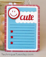 Cute Scallops Card