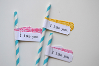 DIY Party Straws