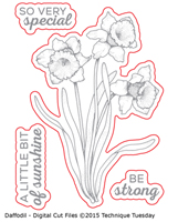 Daffodil - Digital Cut Files