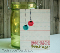 December Memories Card