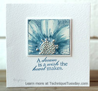Dream Is A Wish Card