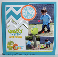 Easter Morning Layout