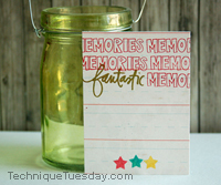 Favorite Memories Card