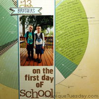 First Day Layout