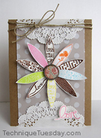 Funky Flower Card