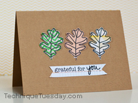 Give Thanks Leaves