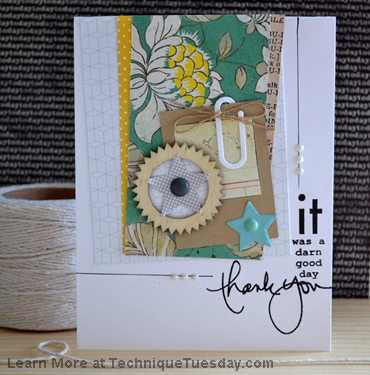 Technique Tuesday Project