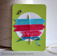 Good Times Sign Card
