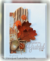 Grateful Leaves Card