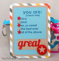 Great Checklist Card