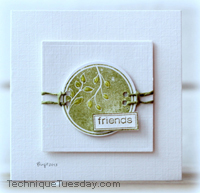 Green Friends Card