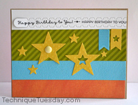 Happy Birthday Stars Gift Pocket