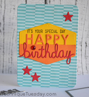 Happy Birthday Story Card