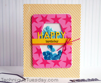 Happy Shaker Card