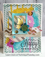 Happy Day Butterfly Card