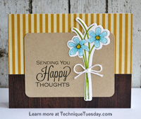 Happy Thoughts Stems Card