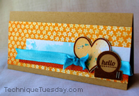 Heart Tab Card