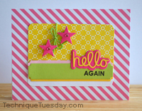 Hello Again Card