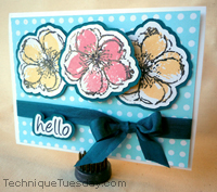 Hello Posies Card