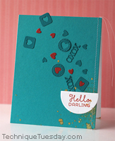 Hello Darling Card