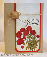 Hello Friend Card