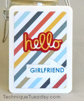Hello Girlfriend Card