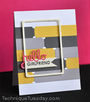 Hello Girlfriend Die Card