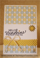 Hello Sunshine Card