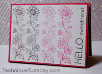 Hello Sweetheart Card