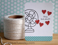 Hey Hot Stuff Card