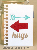 Hugs Arrow Card