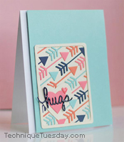 Hugs & Arrows Card