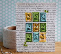 I Love You Blocks Card