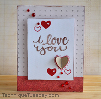 I Love You Card